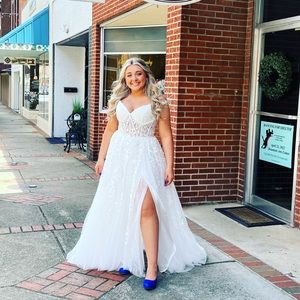 Sherri Hill beautiful white corset dress